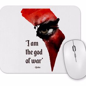 Baskı Dükkanı I Am the God of War Mouse Pad