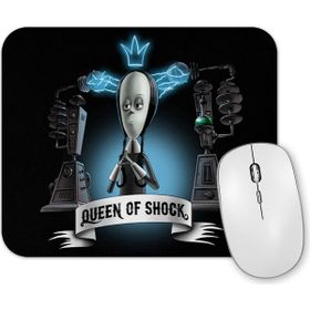 Baskı Dükkanı I Am the Queen of Shock Wednesday Addams Mouse Pad