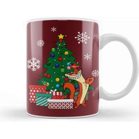 Baskı Dükkanı I Am Weasel Around The Christmas Tree Kupa