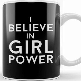 Baskı Dükkanı I Believe In Girl Power Kupa