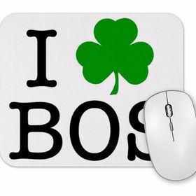 Baskı Dükkanı I Clover Boston Mouse Pad