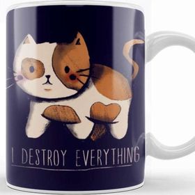 Baskı Dükkanı I Destroy Everything Kupa
