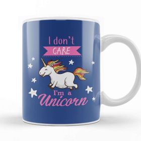 Baskı Dükkanı I Don't Care I'm A Unicorn Kupa