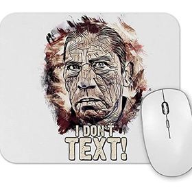 Baskı Dükkanı I Dont Text Mouse Pad