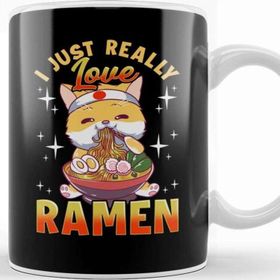 Baskı Dükkanı I Just Really Love Ramen Cat Kawaii Anime Kupa