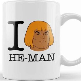 Baskı Dükkanı I Love He Man Masters of Universe Kupa