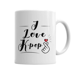 Baskı Dükkanı I Love Kpop 2 Sihirli Porselen Kupa