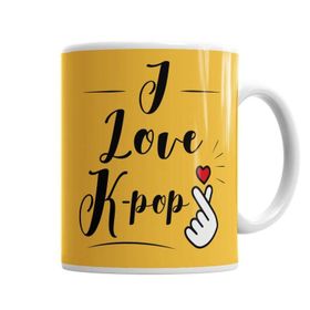 Baskı Dükkanı I Love Kpop 2 Sihirli Porselen Kupa