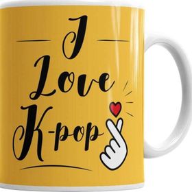 Baskı Dükkanı I Love Kpop 2 Sihirli Porselen Kupa