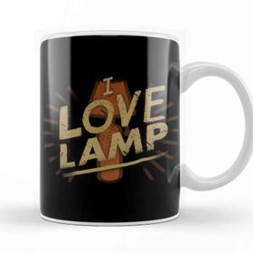 Baskı Dükkanı I Love Lamp Kupa