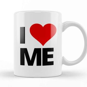 Baskı Dükkanı I Love Me Kupa