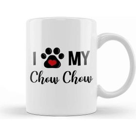 Baskı Dükkanı I Love My Chow Chow Kupa