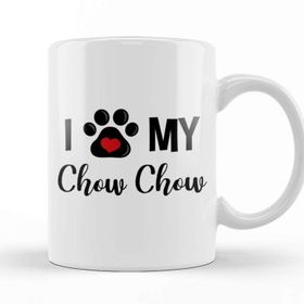 Baskı Dükkanı I Love My Chow Chow Kupa