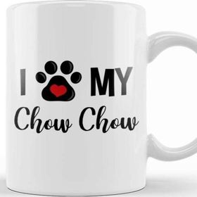 Baskı Dükkanı I Love My Chow Chow Kupa