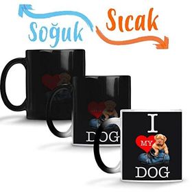 Baskı Dükkanı I Love Poker 2 Sihirli Porselen Kupa