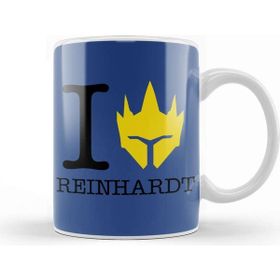 Baskı Dükkanı I Love Reinhardt Overwatch Kupa