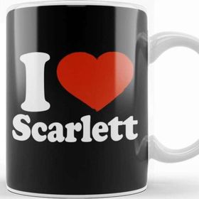 Baskı Dükkanı I Love Scarlett Kupa