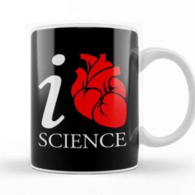 Baskı Dükkanı I Love Science Kupa