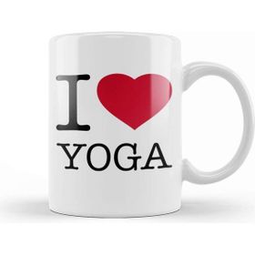 Baskı Dükkanı I Love Yoga Kupa