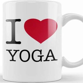 Baskı Dükkanı I Love Yoga Kupa