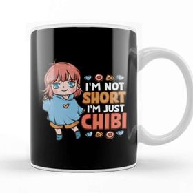 Baskı Dükkanı I M Not Short I M Just Chibi Little Anime Girl Kupa