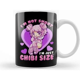 Baskı Dükkanı I M Not Short I M Just Chibi Size Cute Anime Girl Kupa