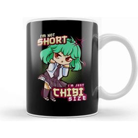 Baskı Dükkanı I M Not Short I M Just Chibi Size Cute Anime Girl Kupa