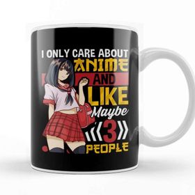 Baskı Dükkanı I Only Care About Anime and Like Maybe 3 People Kupa