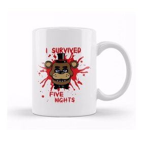 Baskı Dükkanı I Survived Five Nights Toys Kupa