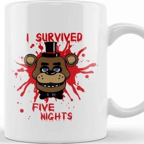Baskı Dükkanı I Survived Five Nights Toys Kupa