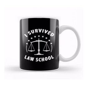 Baskı Dükkanı I Survived Law School Kupa