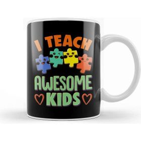 Baskı Dükkanı I Teach Awesome Kids Special Education Teacher Kupa