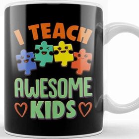 Baskı Dükkanı I Teach Awesome Kids Special Education Teacher Kupa