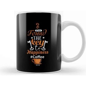 Baskı Dükkanı I ve Found The Key To Happiness It S Coffee Kupa