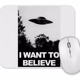 Baskı Dükkanı I Want To Believe Mouse Pad