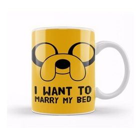 Baskı Dükkanı I Want To Marry My Bed Kupa