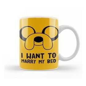 Baskı Dükkanı I Want To Marry My Bed Kupa
