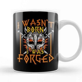 Baskı Dükkanı I Wasn T Born I Was Forged Nordic Viking Warrior Kupa