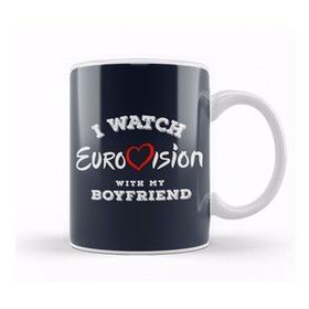 Baskı Dükkanı I Watch Eurovision With My Boyfrie Kupa