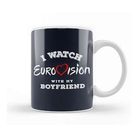 Baskı Dükkanı I Watch Eurovision With My Boyfrie Kupa