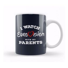 Baskı Dükkanı I Watch Eurovision With My Parents Kupa