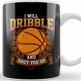 Baskı Dükkanı I Will Dribble And Shut You Up Basketball Player Kupa
