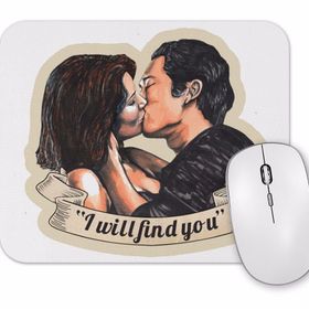 Baskı Dükkanı I Will Find You Mouse Pad