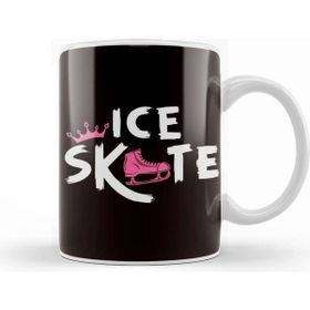 Baskı Dükkanı Ice Figure Skating Unicorn Ice Skates Skater Winter Sports Kupa