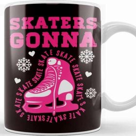 Baskı Dükkanı Ice Skater Girl Mouse Figure Ice Skating Winter Sports Kupa