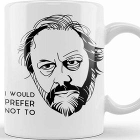 Baskı Dükkanı Žižek I Would Prefer Not To Kupa Bardak