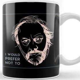 Baskı Dükkanı Žižek I Would Prefer Not To V2 Kupa Bardak