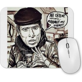 Baskı Dükkanı Ilyas Salman Çiçek Abbas Mouse Pad