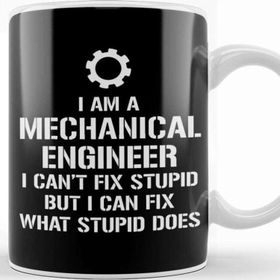 Baskı Dükkanı I'm An Engineer I Can't Fix Stupid Funny Engineering Beyaz Porselen Kupa Bardak