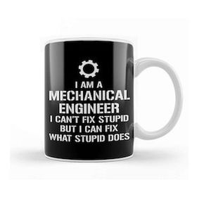 Baskı Dükkanı I'm An Enginere Engeneer Good At Math Engineer Gift Beyaz Porselen Kupa Bardak